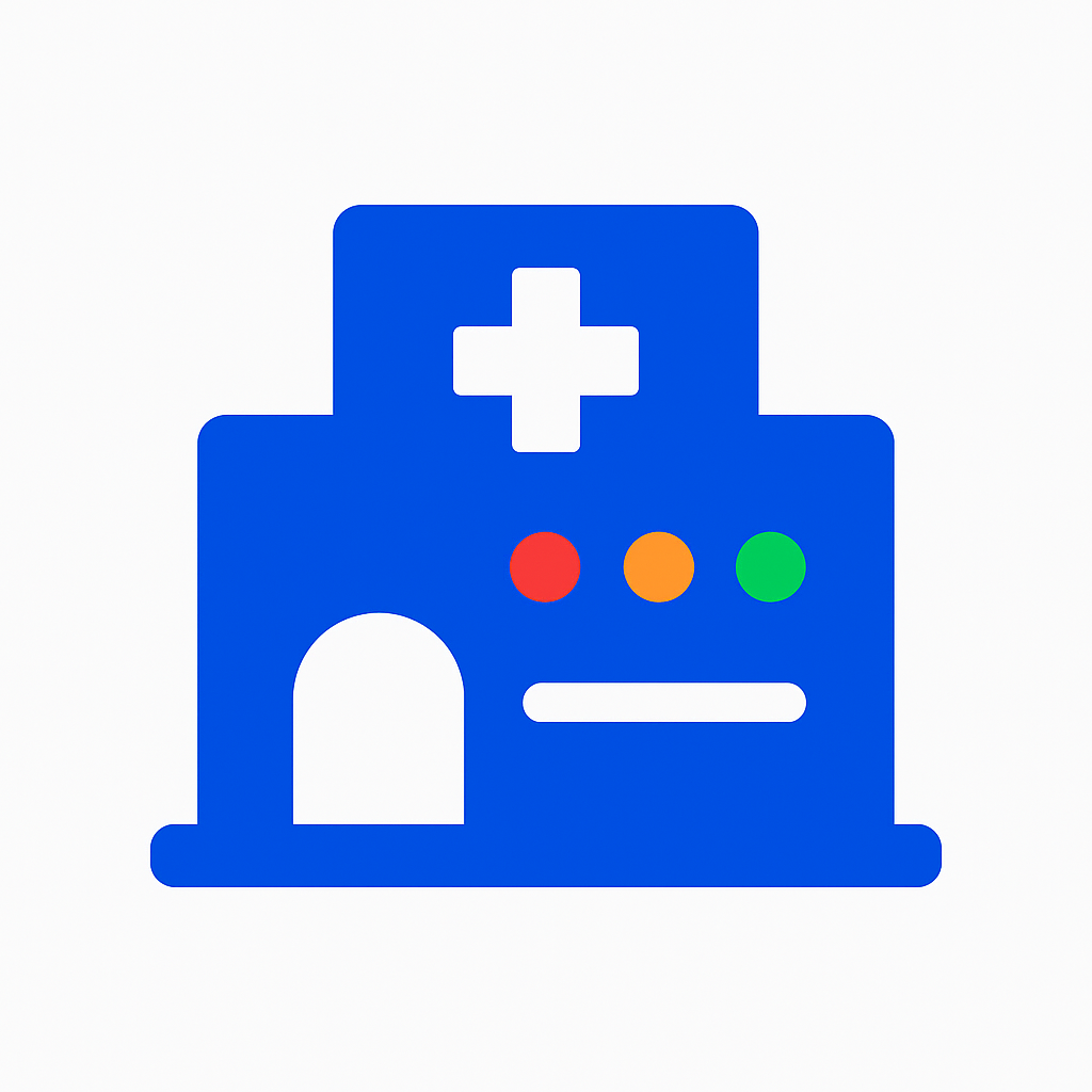 Monitor de Filas Hospitalares Logo